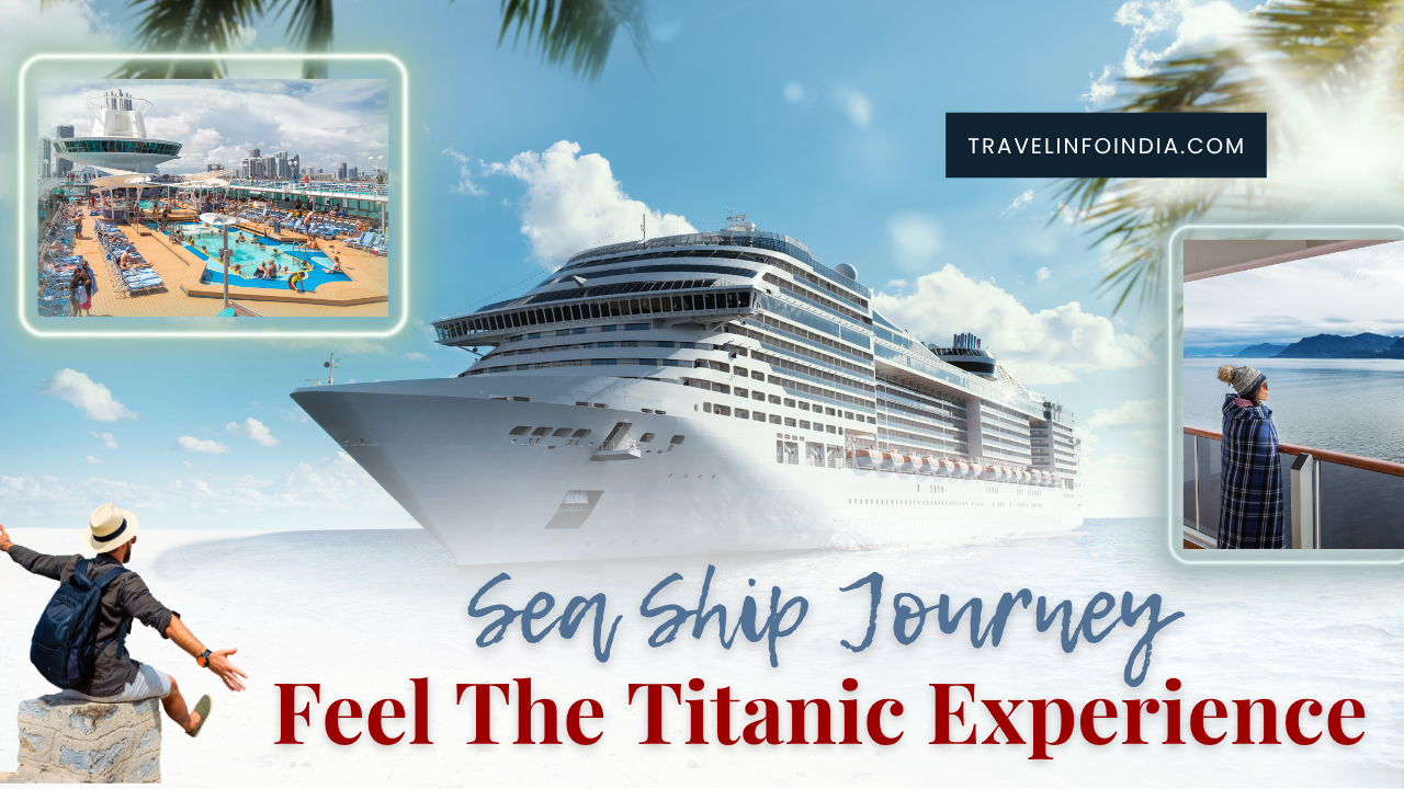 Sea ship journey